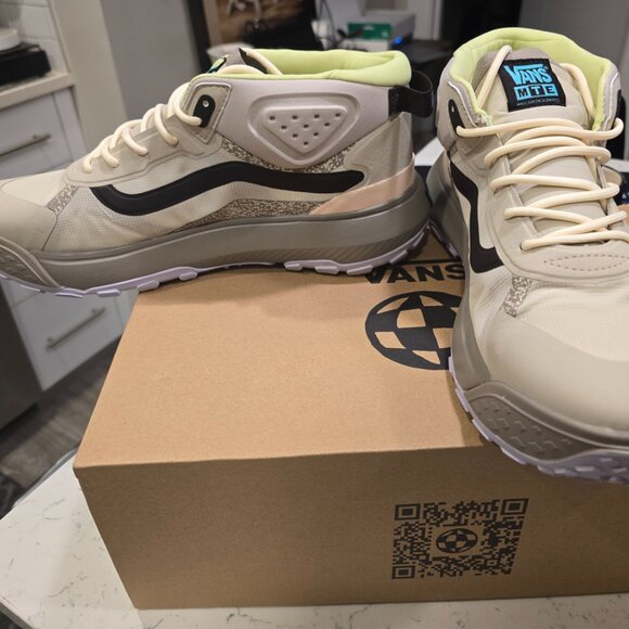 Vans MTE CrossPath Mid Natural / Tan Sneakers Hiking Shoes Men's Size 13 NEW - Picture 3 of 10